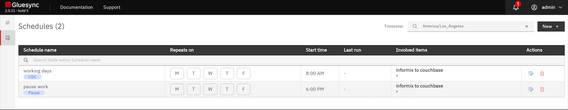 Viewing Schedules