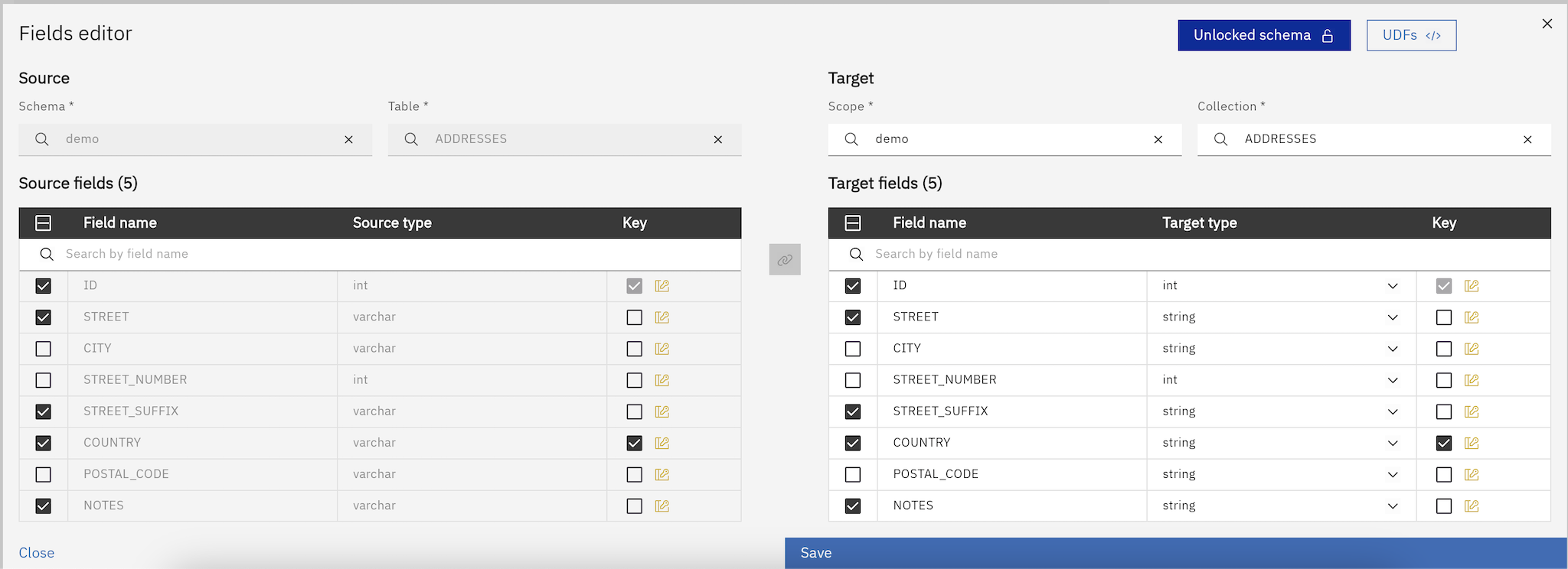 Fields Editor overview