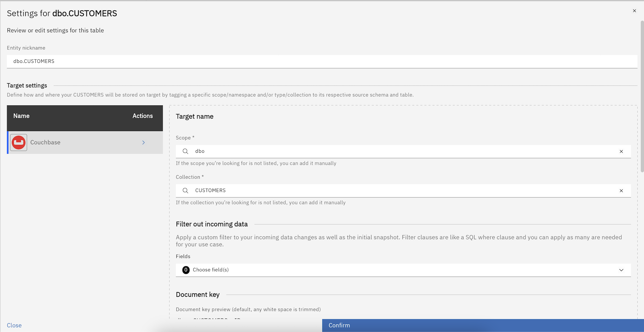 Filtering rules