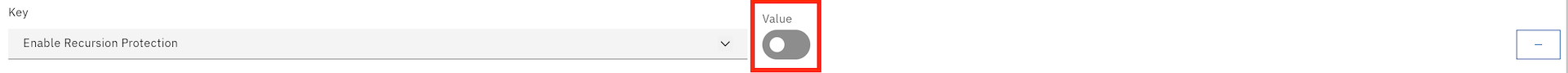 Value Recursion Protection