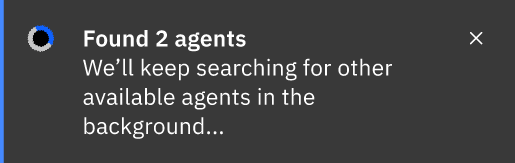 Agent Found