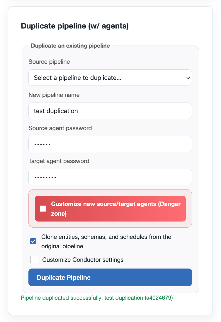 Gluesync Automator Pipeline Duplication